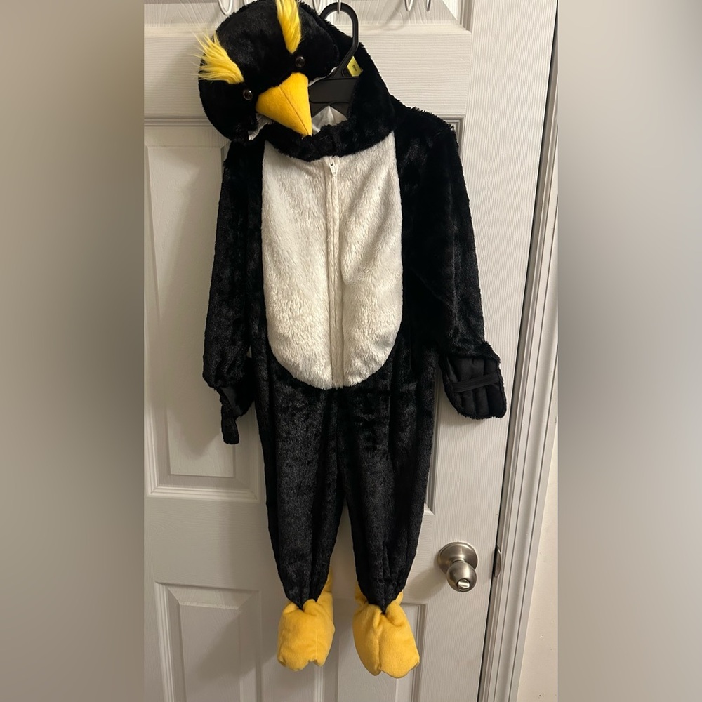 Penguin Boys Girls Halloween Costume One Piece Size 3T Kids Dress Up